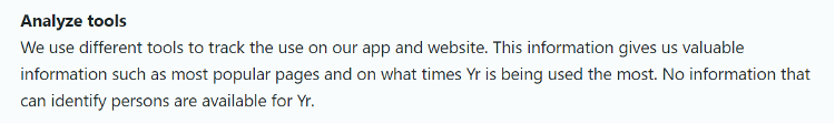 Analyze tools